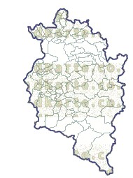 Landkarte und Gemeindekarte Vorarlberg Gemeindegrenzen